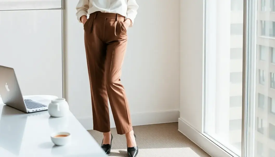 A selection of versatile office essentials for a chic professional look.
