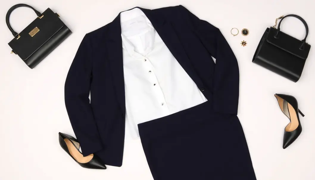 A selection of versatile office essentials for a chic professional look.